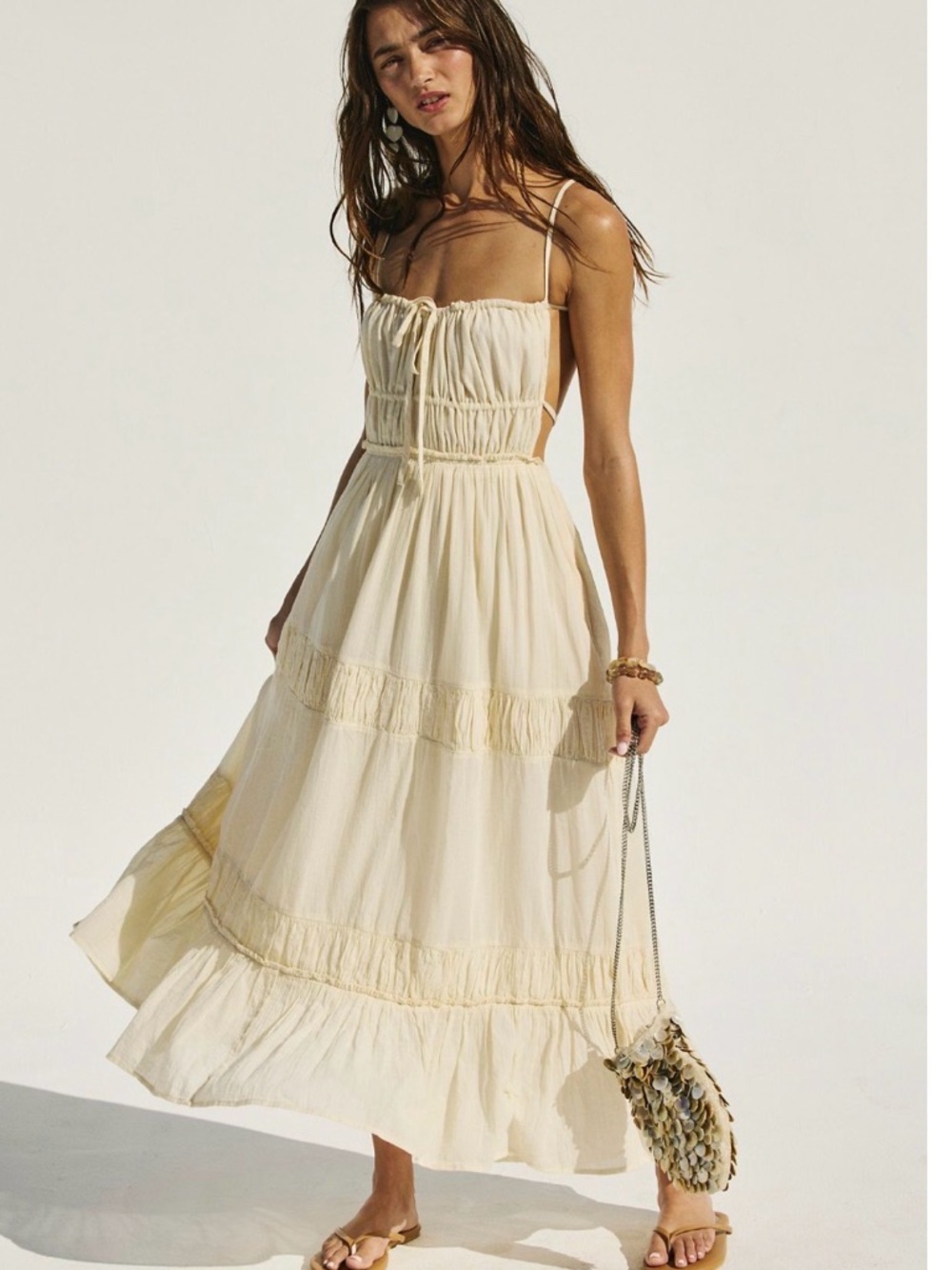 Free People Taking Sides Maxi Dress - Picture 3 of 3